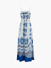 Camisole-Kleid mit Blumendruck „Ocean Bloom“